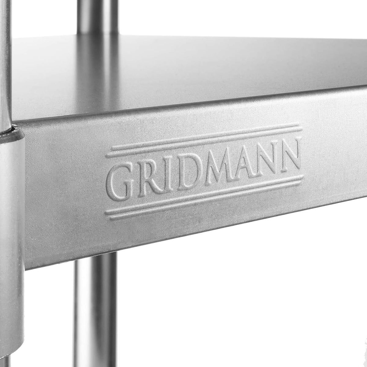 Stainless Steel Commercial Work Table with 4 Casters J645527