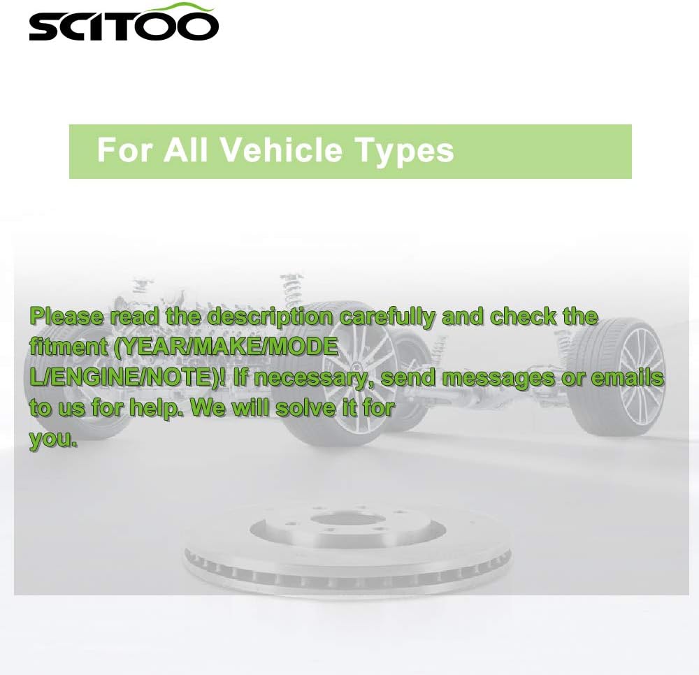 Front Discs Brake Rotors and Ceramic Pads A8778