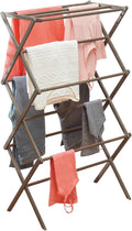 Bamboo Foldable Laundry Drying Rack A388511