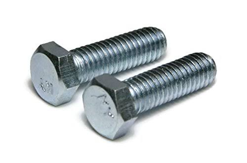 4-7 x 2 Hex Head Bolts Steel Grade Cap Screws Zinc Plating I17006