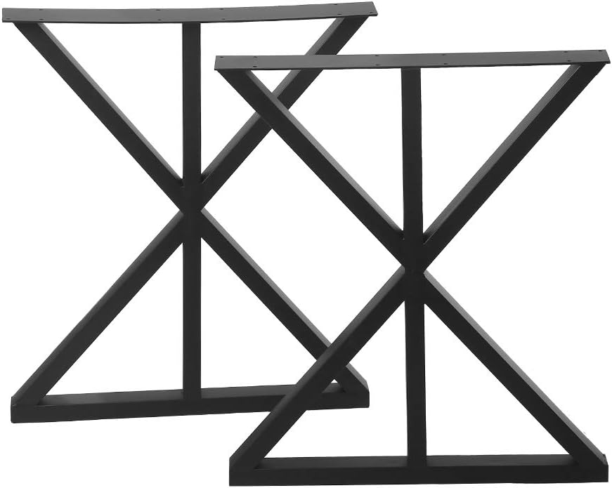 Black Metal Table Legs 2 PCS C576706