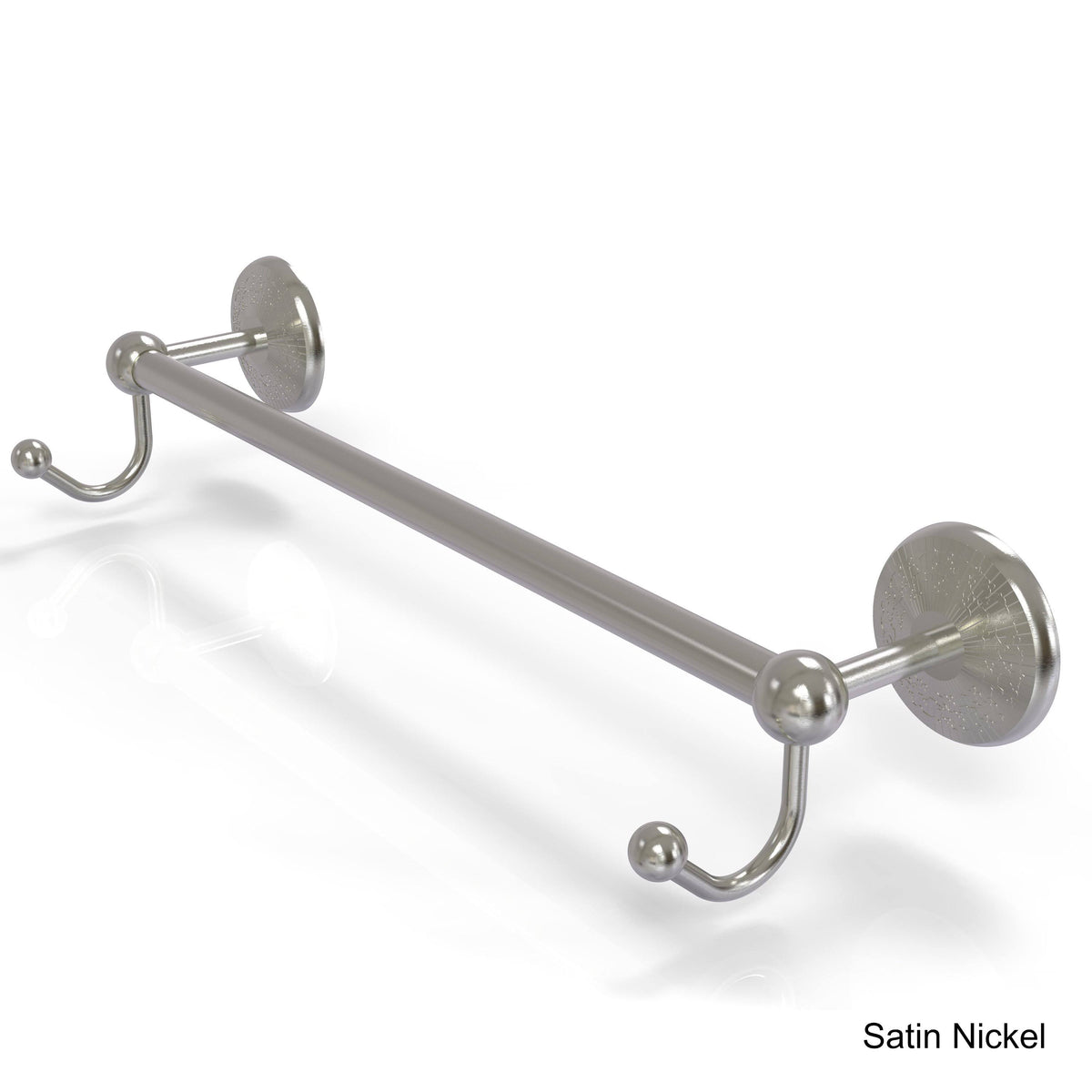 Antique Copper 36 inch Towel Bar with Hooks Z159