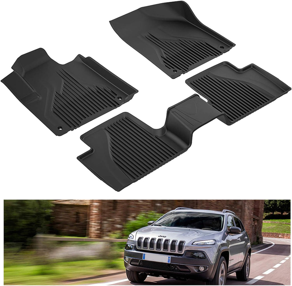 Black All Weather Floor Mats & Cargo Liners Set A1477