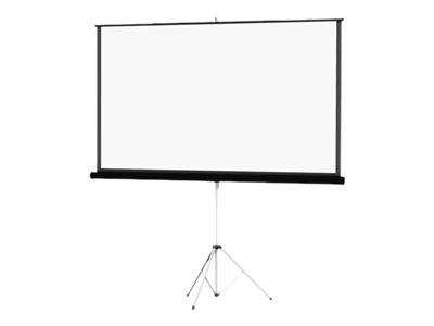Black Carpeted Matte White Projector Screen F46329