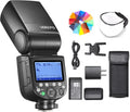 Flash Speedlite GN60 2.4G Wireless HSS 1/8000 2600mAh Lithium Battery F21814
