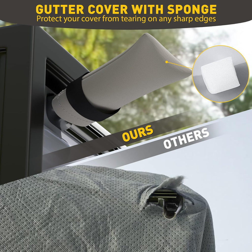 300D Anti-Tear Waterproof Windproof Anti-UV RV Trailer Cover B268155