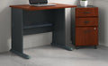 36W Desk with Mobile File Cabinet E8878