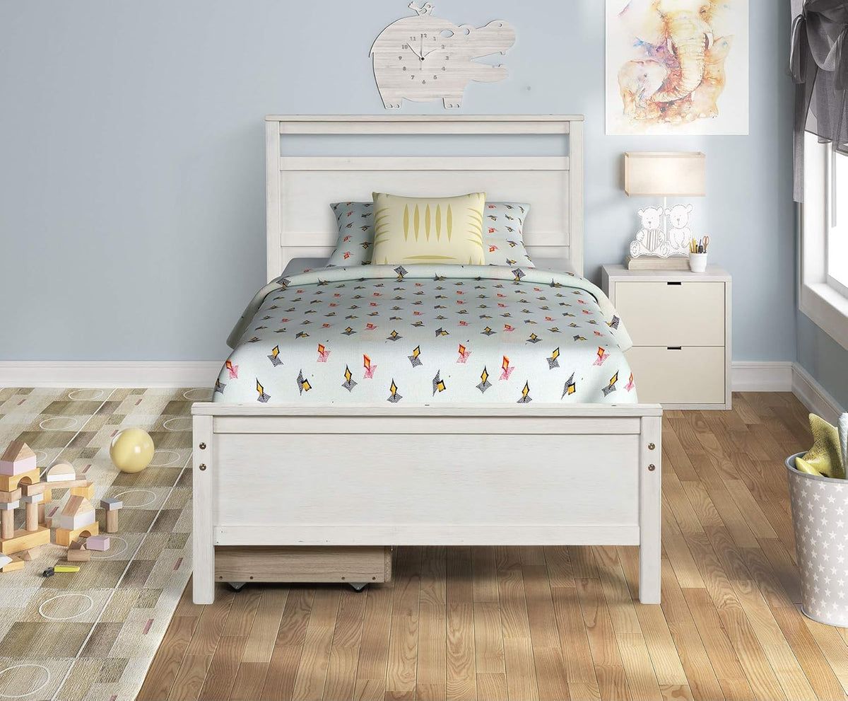 Twin Daybed with Trundle Pine Wood Bed Frame W804
