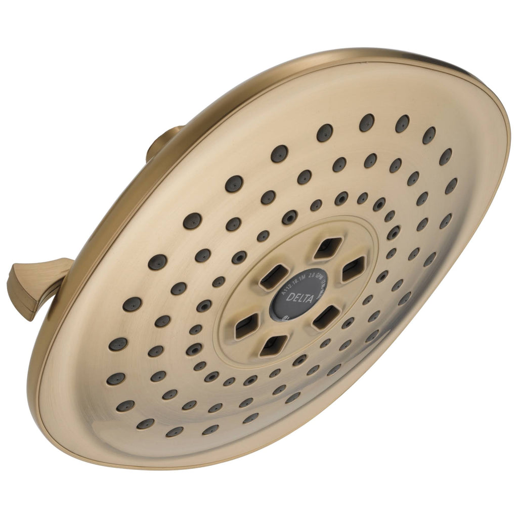 Champagne Bronze 3-Setting Raincan Shower Head V286648