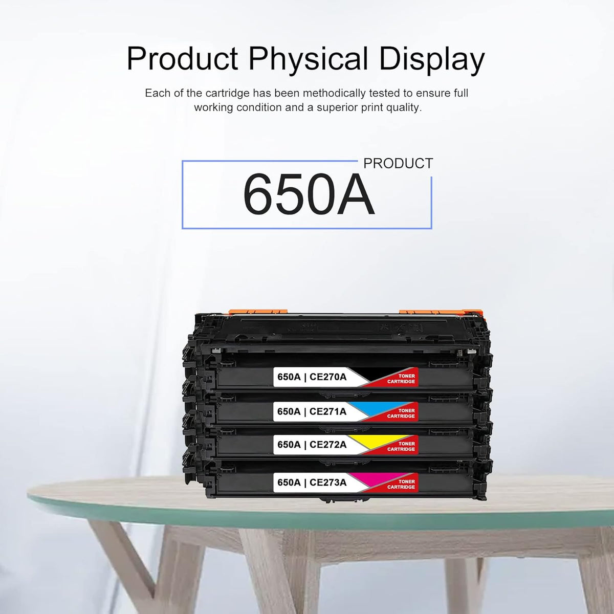 Compatible Remanufactured Toner Cartridge Replacement 6 Pack E4000