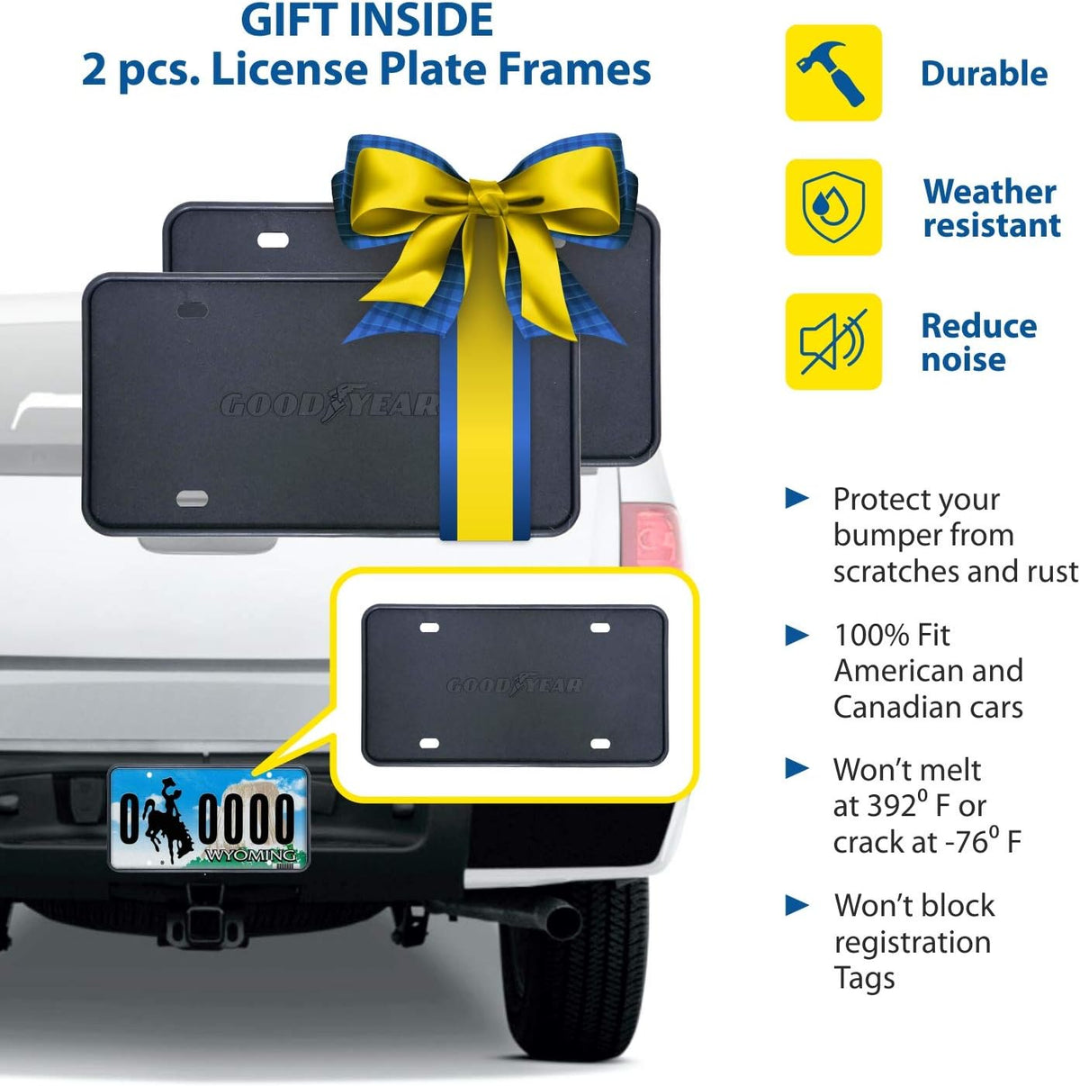 Window Deflectors for Toyota Tacoma 2016-2022 Double Cab, 4pcs T144830