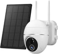 Solar Security Camera Wireless WiFi PTZ 1080P HD IP65 Waterproof B45866