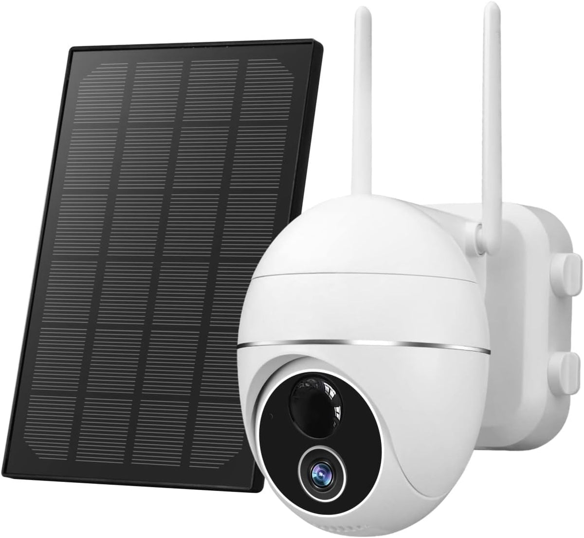 Solar Security Camera Wireless WiFi PTZ 1080P HD IP65 Waterproof B45866