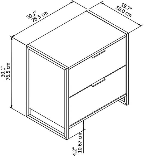 2 Drawer Lateral File Cabinet N43119
