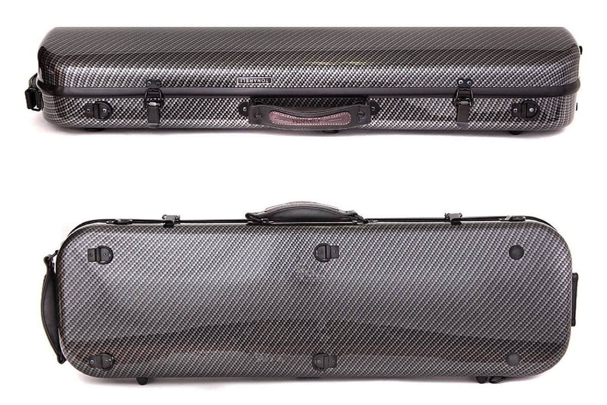 Violin Oblong Fiberglass Case 4/4 B341