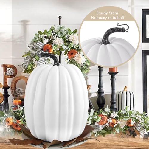 8 Inch 2PCS Orange Artificial Pumpkins X73456