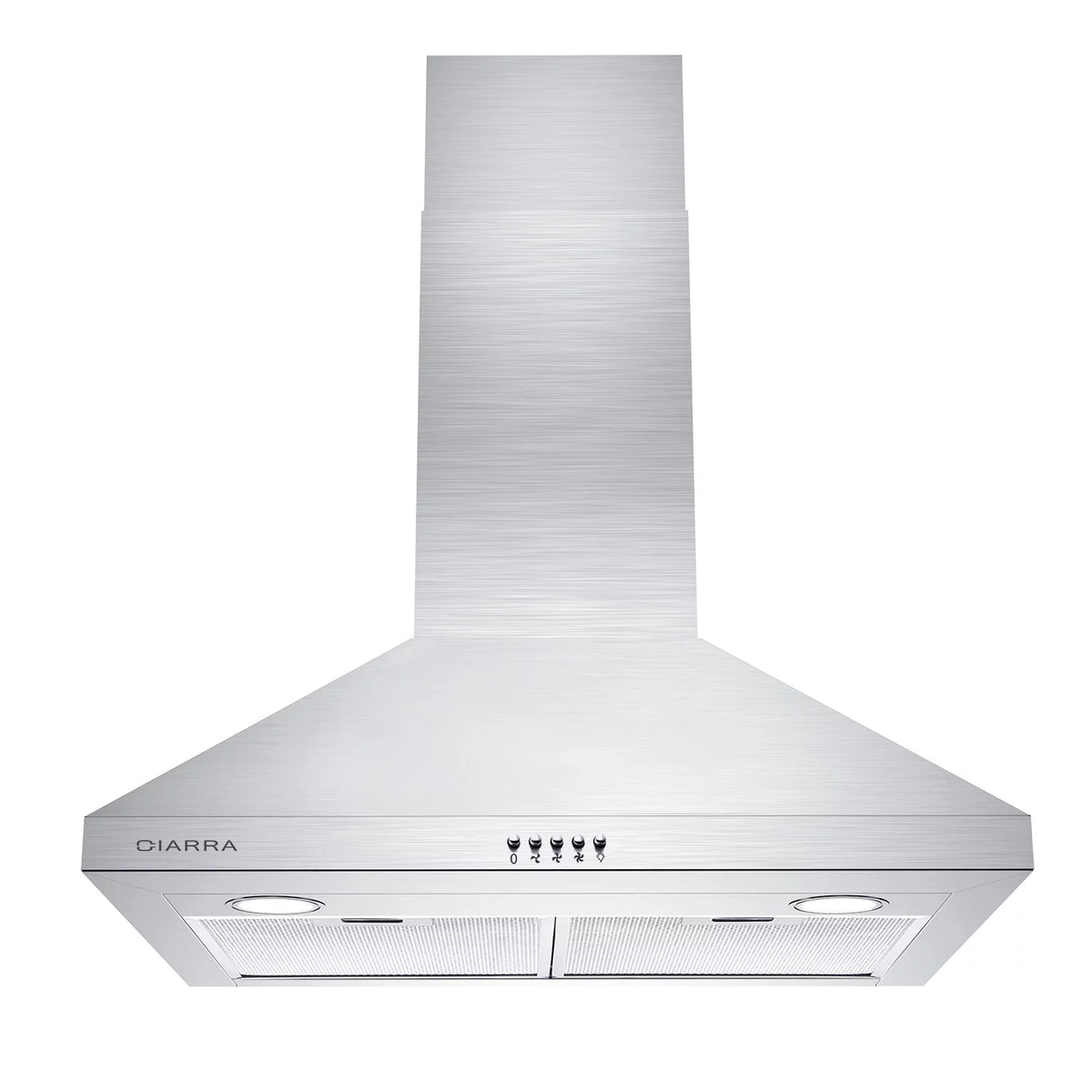 Black 30 inch Wall Mount Convertible Range Hood O41070