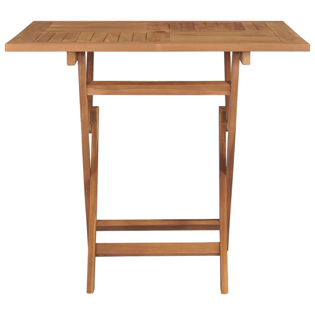 Folding Garden Table Solid Teak Wood H153389