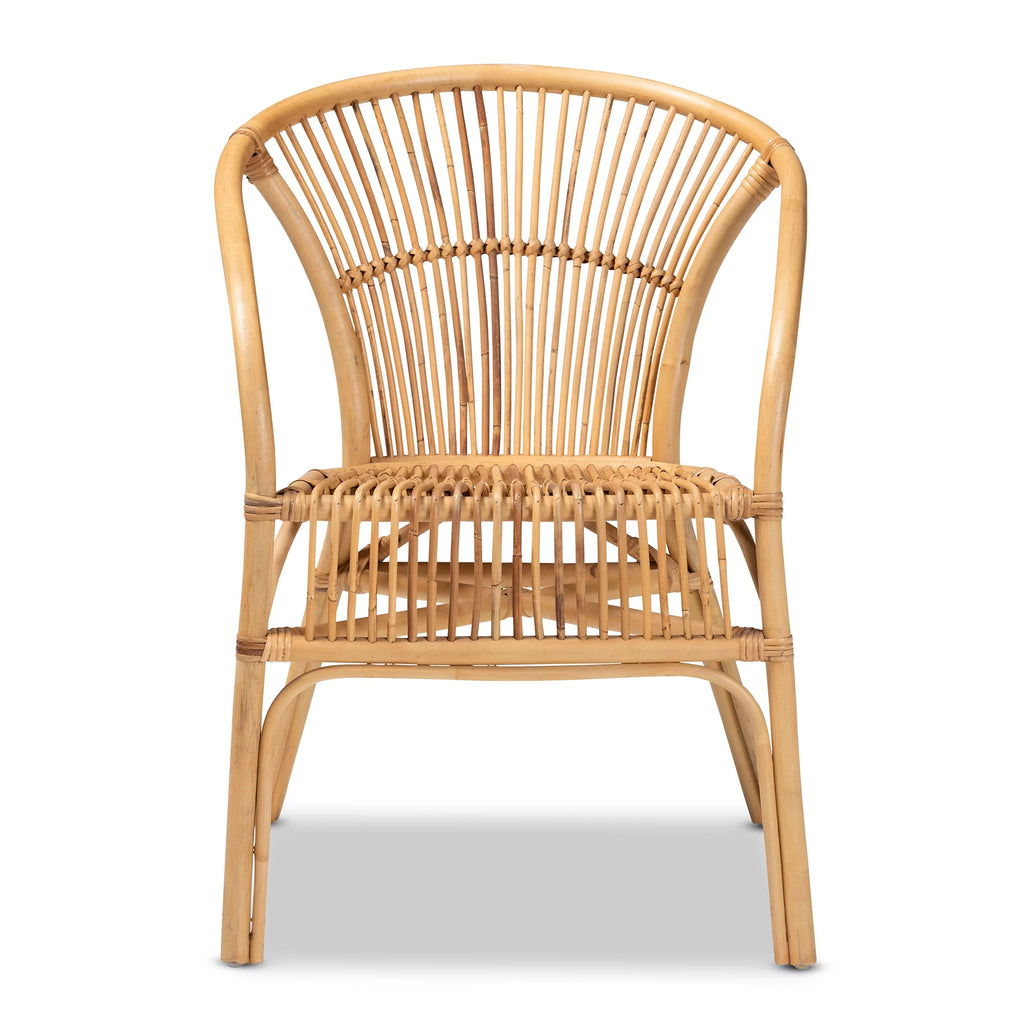 Natural Brown Rattan Dining Chair K415