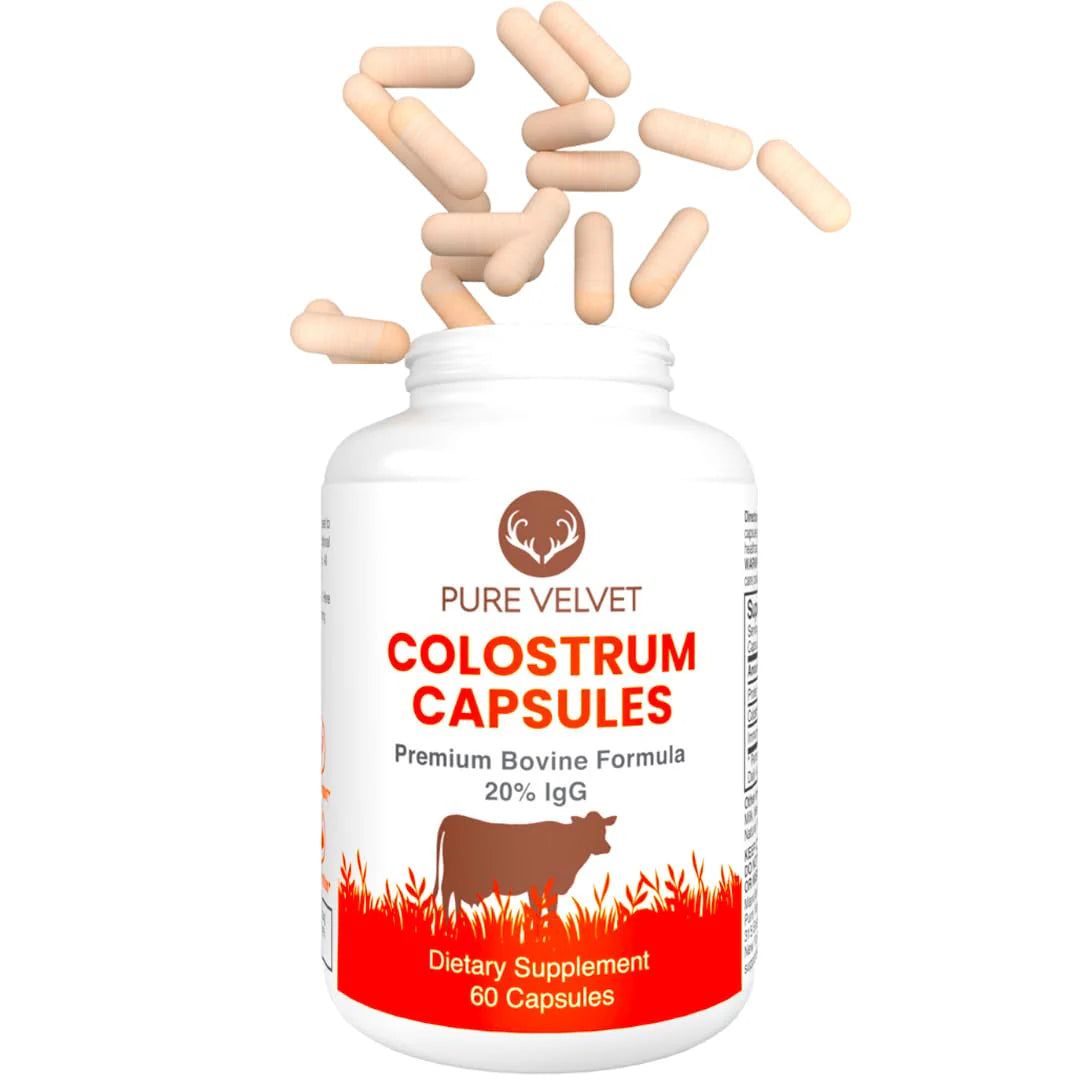 Bovine Colostrum Lactoferrin Probiotics 60 Capsules X982138