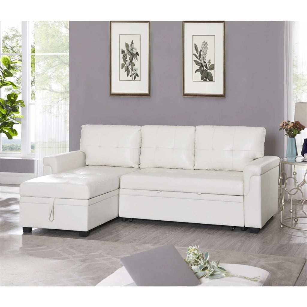 Reversible L-Shaped Sectional Sofa with Chaise L32385