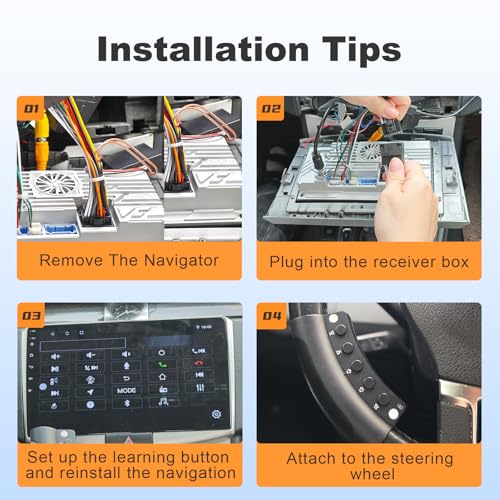 Wireless Steering Wheel Remote Control with Bluetooth Interface O716757