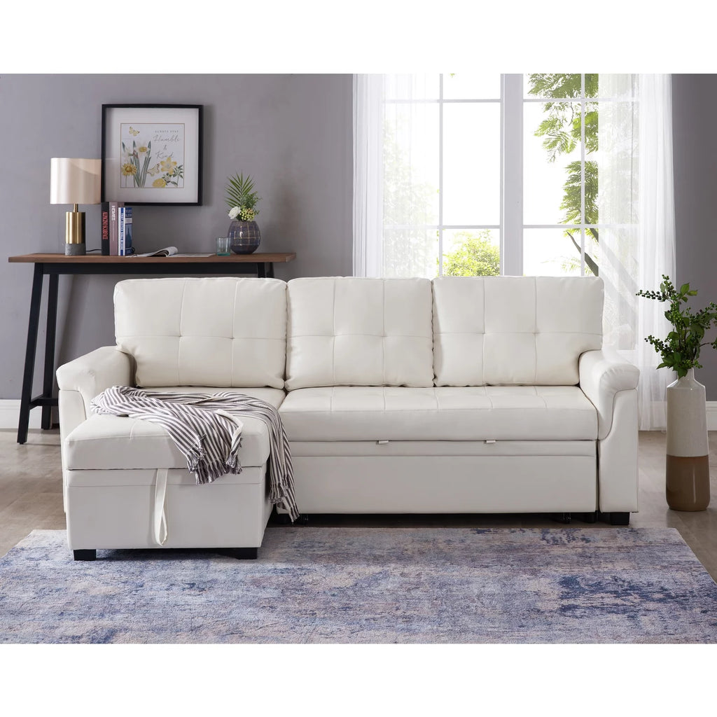 Reversible L-Shaped Sectional Sofa with Chaise L32385