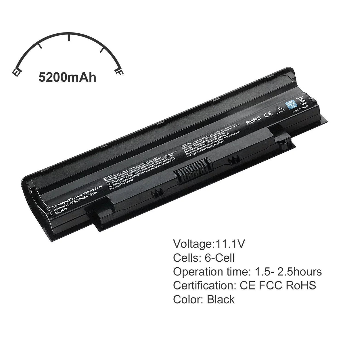 Battery For Dell Inspiron 14R J5556