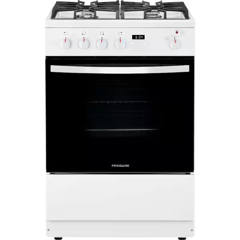 24 in. Freestanding Gas Range with Manual Clean in White G415083