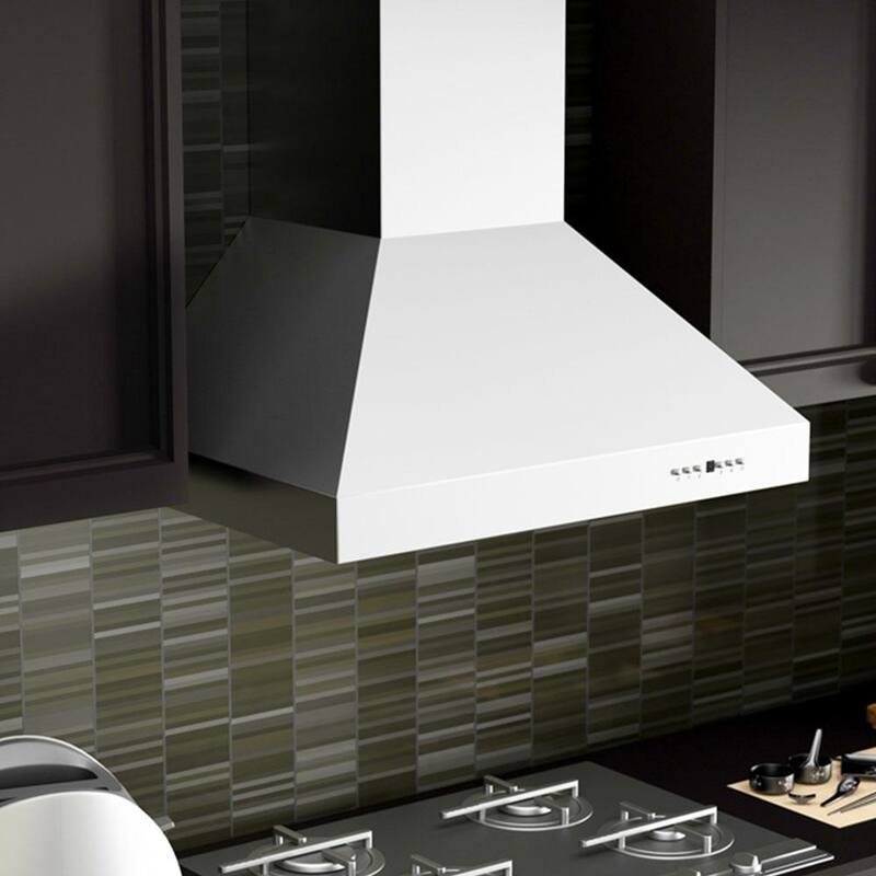 42 in. 700 CFM Ducted Wall Mount Range Hood Stainless Steel Q659803