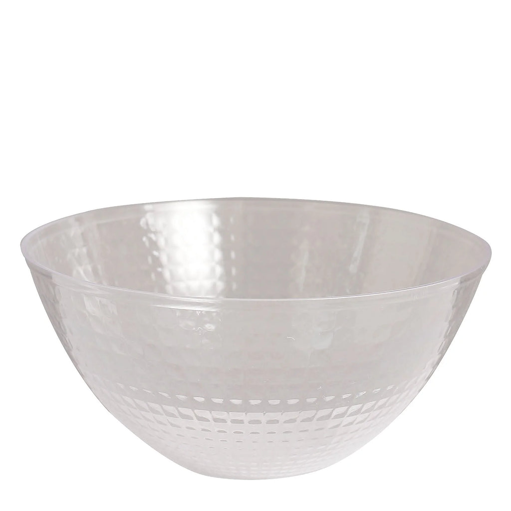 Clear 2qt Disposable Plastic Punch Bowl E54690
