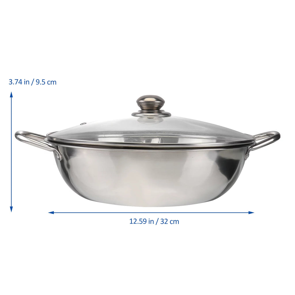 Stainless Steel Induction Cooker Pot with Lid E988064