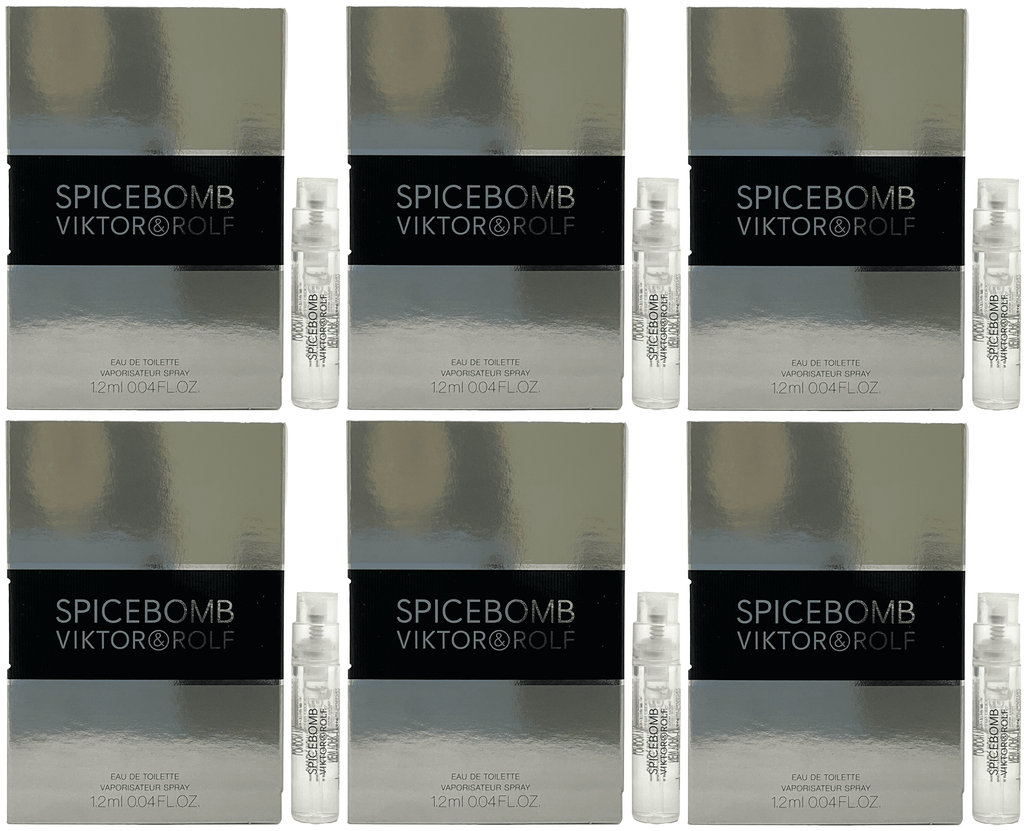 0.04 oz Eau de Toilette Vial Spray Pack of 6 R122