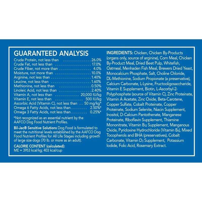 Sensitive Solutions Dog Food D419