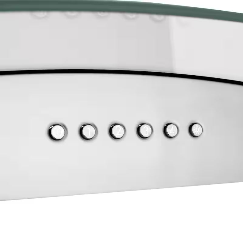 30 in. 400 CFM Convertible Island Mount Range Hood in Stainless Steel C4102