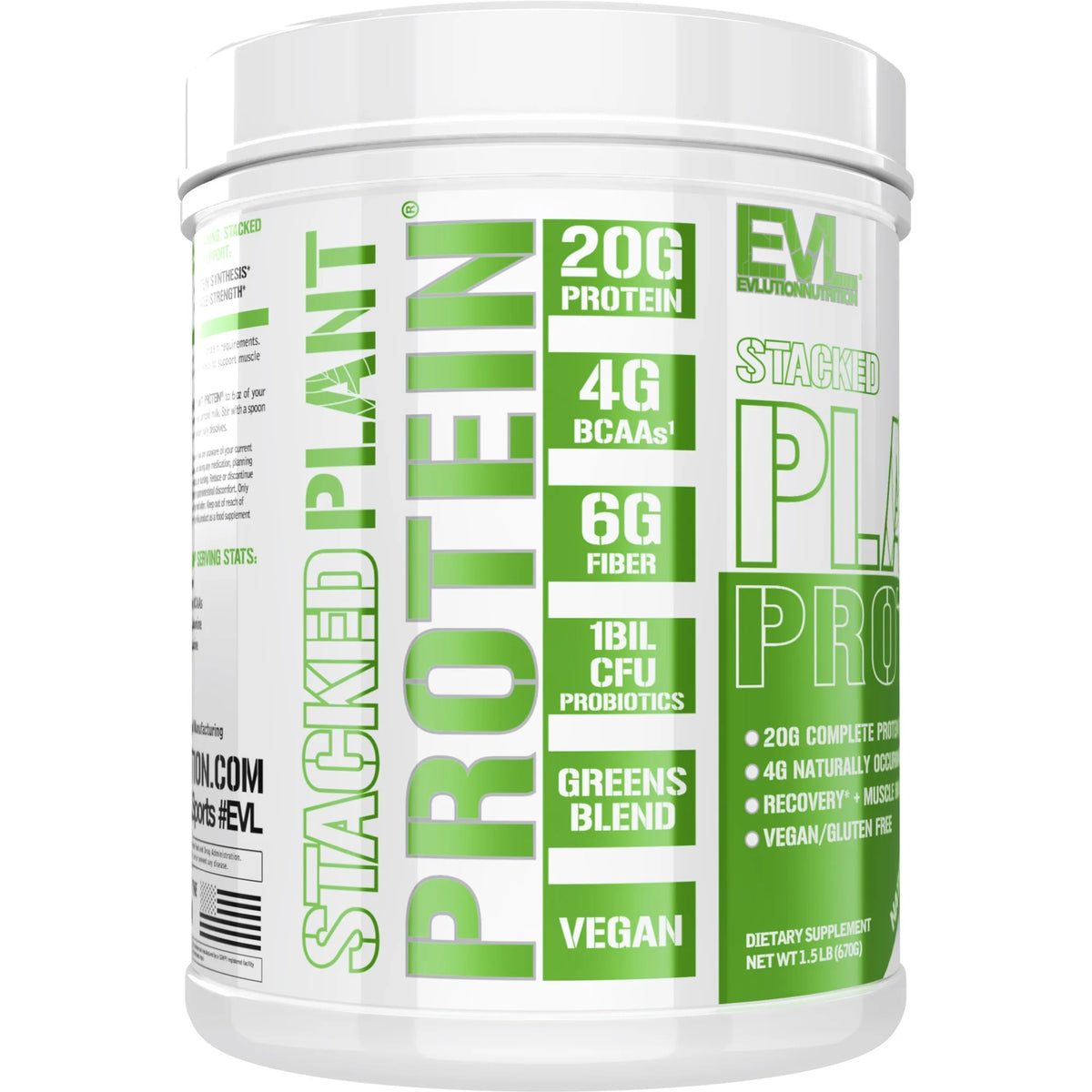Plant Protein Natural Chocolate 1.5 lb M776
