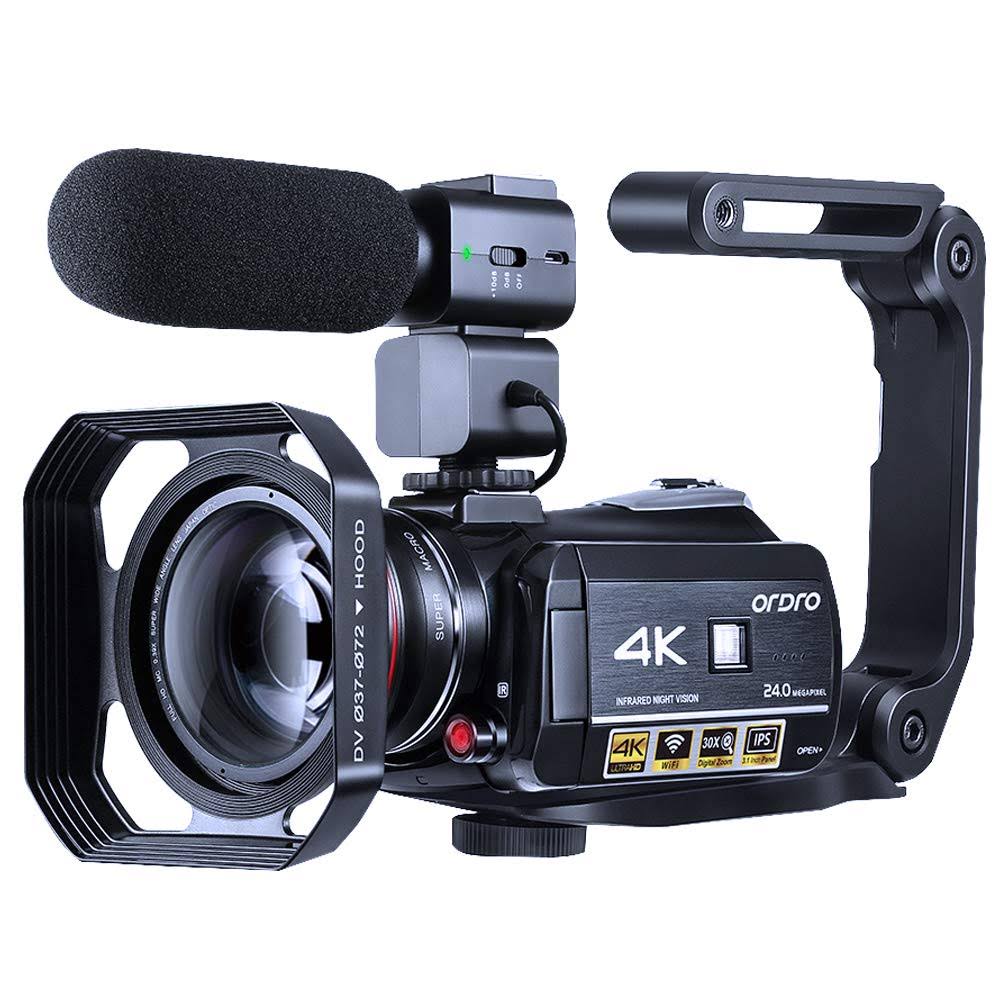 4K Ultra HD Video Camera 1080p 60fps IR Night Vision Camcorder R37099