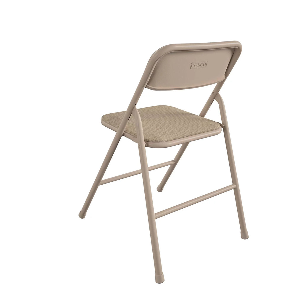 5-Piece Folding Dining Set with Card Table and 4 Padded Chairs E699