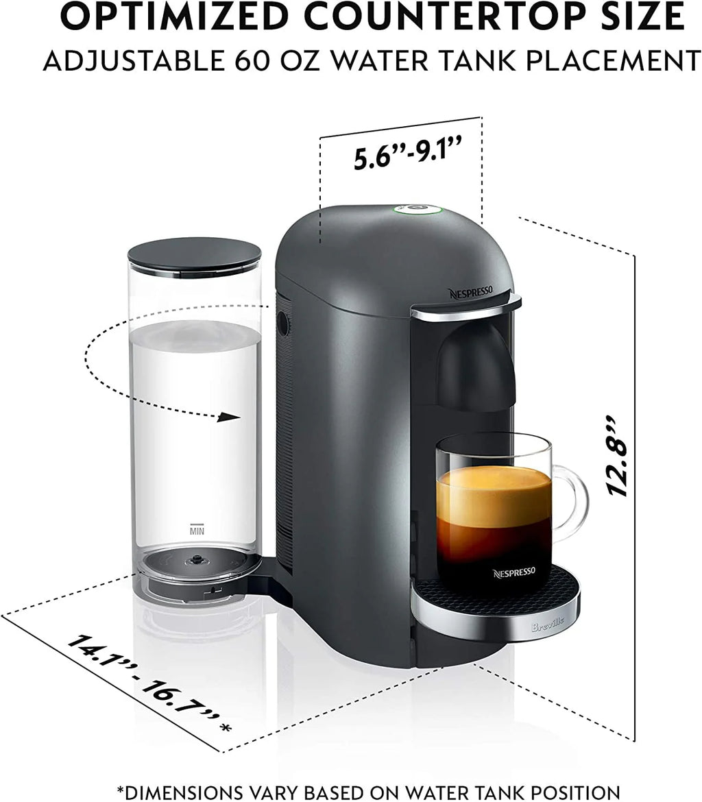 Silver Coffee and Espresso Maker H6948
