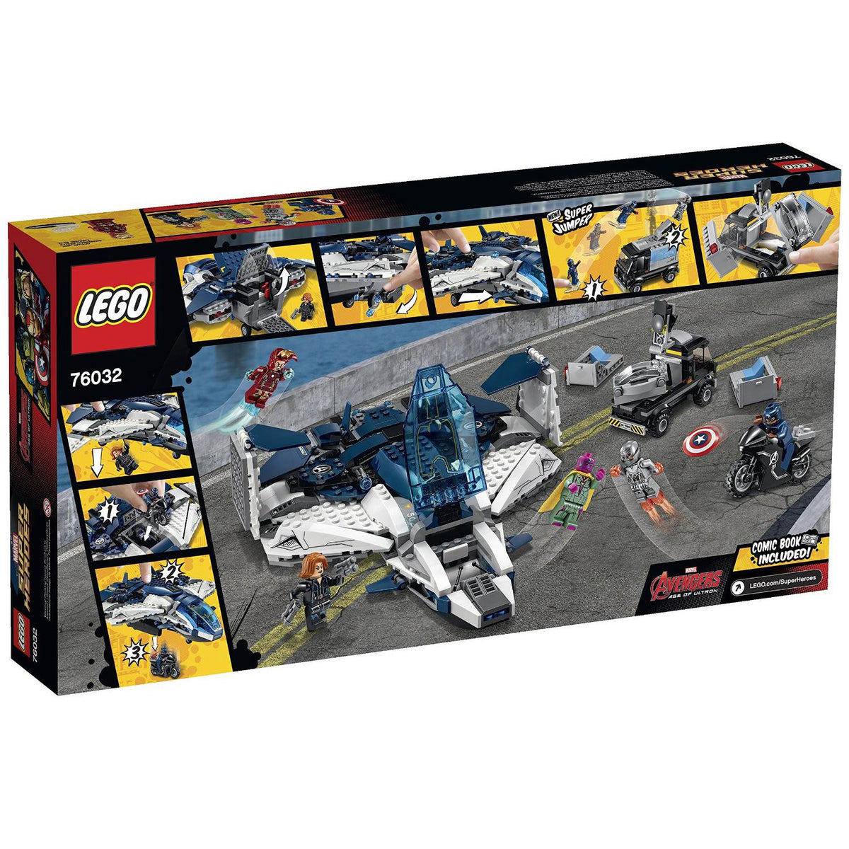 Superheroes Quinjet City Chase R2552