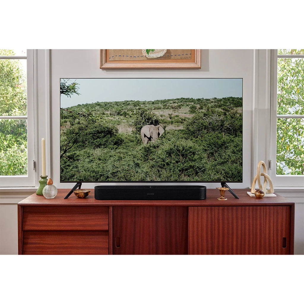 Black Compact Smart Sound Bar with Dolby Atmos N692583