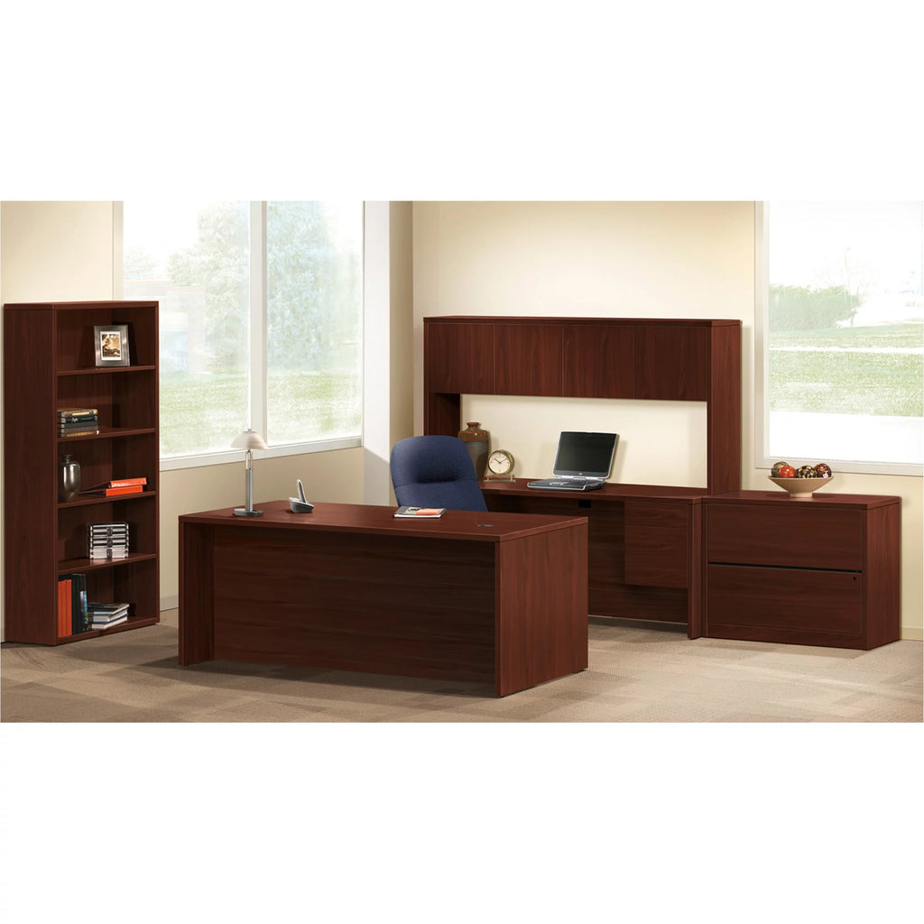 Mahogany Bookcase Hutch D646