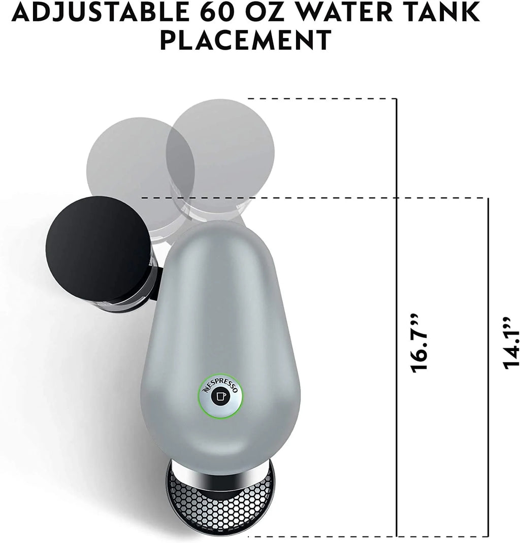 Silver Coffee and Espresso Maker H6948