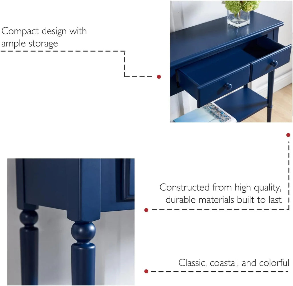 Navy Blue Console Table B876803