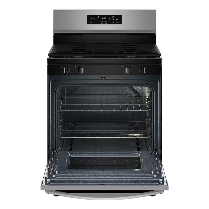 4 Burners Freestanding Gas Range in Stainless Steel B300702