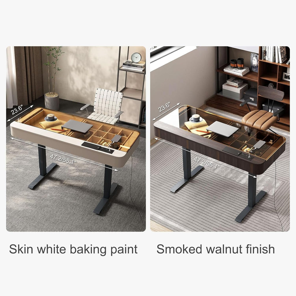 Electric Standing Desk with Drawer G863
