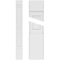 PVC Pilaster with Capital & Base (Pair) D6540