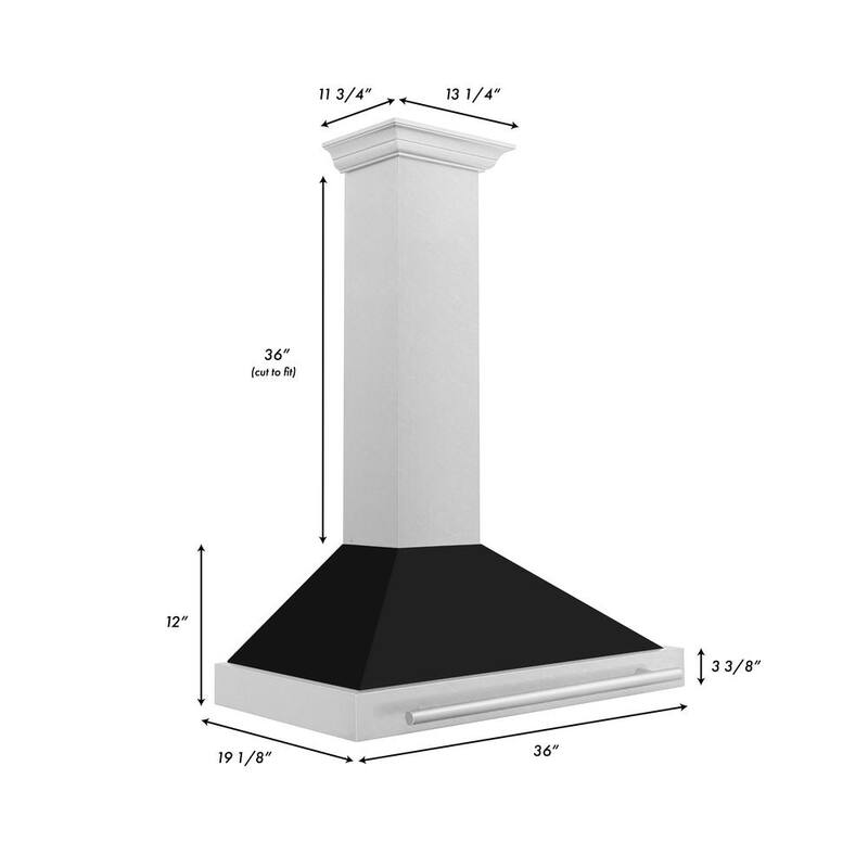 36 in. 400 CFM Ducted Wall Mount Range Hood H334