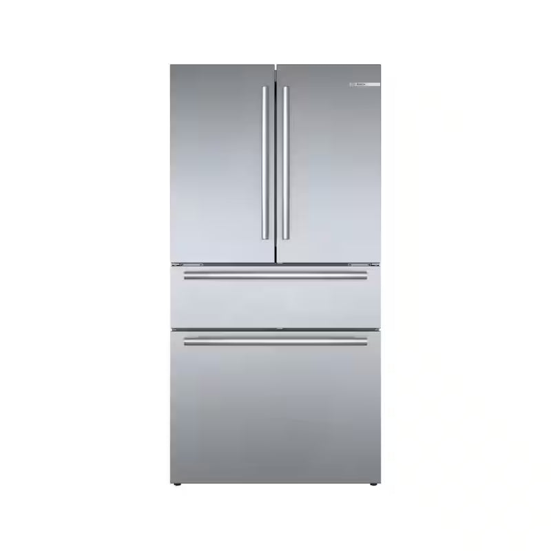 36 in. 21 cu ft Smart Counter Depth French Door Refrigerator in Stainless Steel M248382