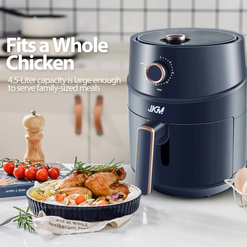 4.7 Quart Navy Blue Mechanical Air Fryer Z422311